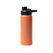 Isolierte Wasserflasche mit Mischkugel und praktischem Deckel (532 ml) Orange kaufen -  Velites Trinkflaschen  - Fitness Onlineshop