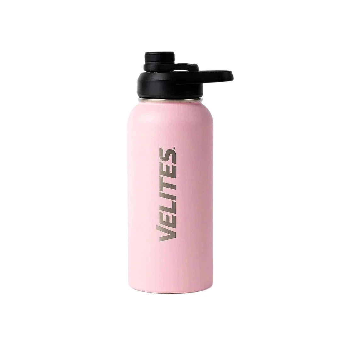 Isolierte Wasserflasche mit Mischkugel und praktischem Deckel (532 ml) Rosa kaufen -  Velites Trinkflaschen  - Fitness Onlineshop
