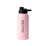 Isolierte Wasserflasche mit Mischkugel und praktischem Deckel (532 ml) Rosa kaufen -  Velites Trinkflaschen  - Fitness Onlineshop
