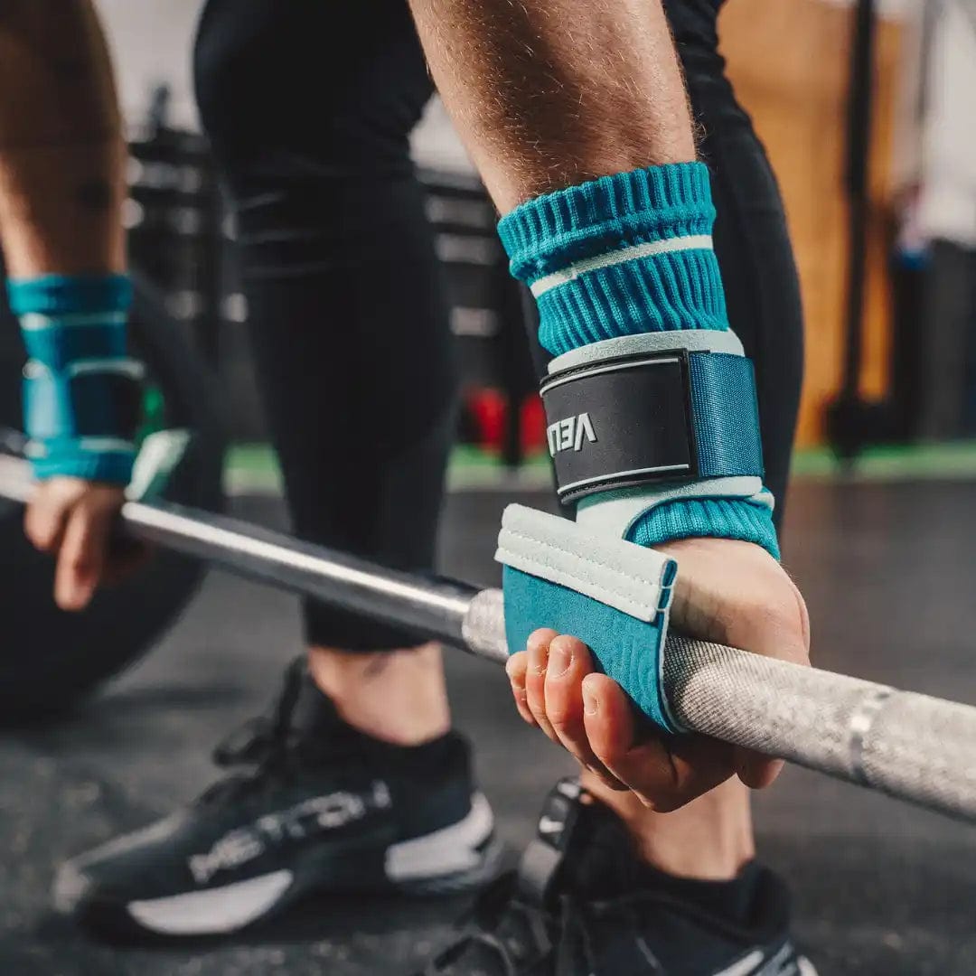 Acheter les poignées Velites Quad Pro bleues sur HighPowered.ch