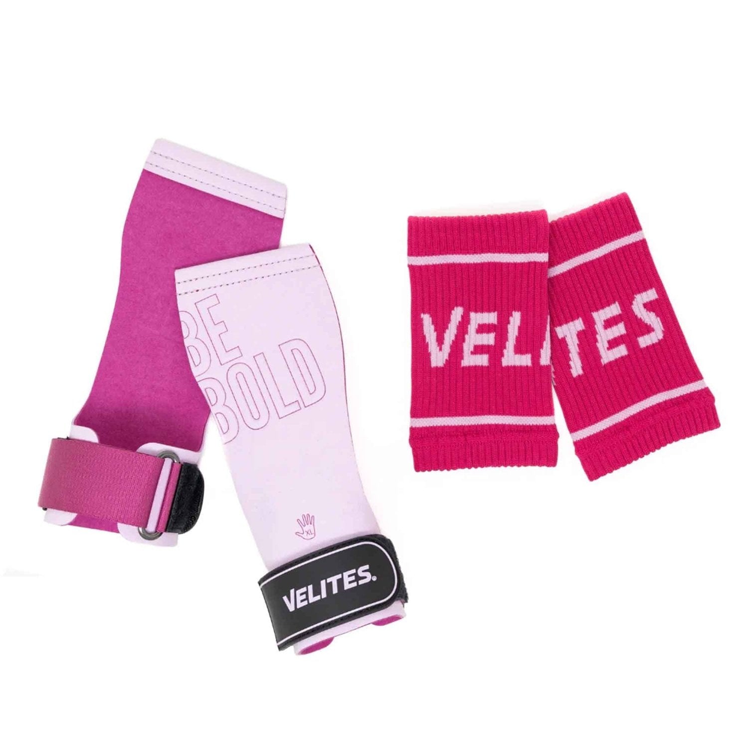Velites Quad Pro Grips (Gymnastics Grips) Pink kaufen bei HighPowered.ch