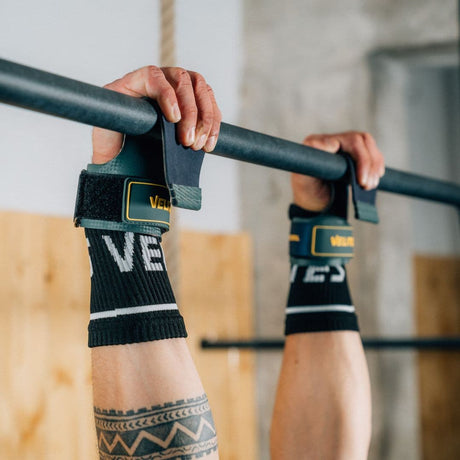 Acheter les poignées Velites Quad Ultra (sans magnésie) turquoise sur HighPowered.ch