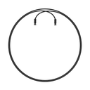 Velites Standard-Kabel für Earth 2.0 Jump Rope (4 mm) Schwarz kaufen bei HighPowered.ch
