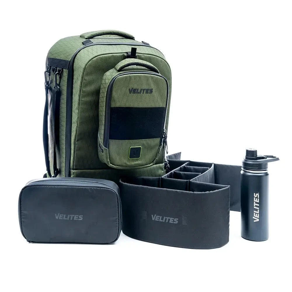 Storm Backpack Komplett-Set (5-teilig) Olive Duradiamond kaufen -  Velites Rucksäcke  - Fitness Onlineshop