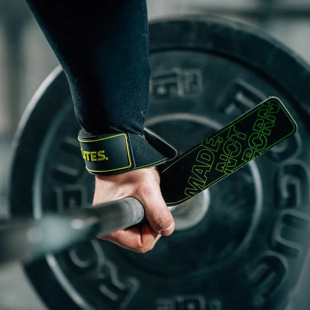 Weightlifting Straps Black kaufen -  Velites Zughilfen  - Fitness Onlineshop