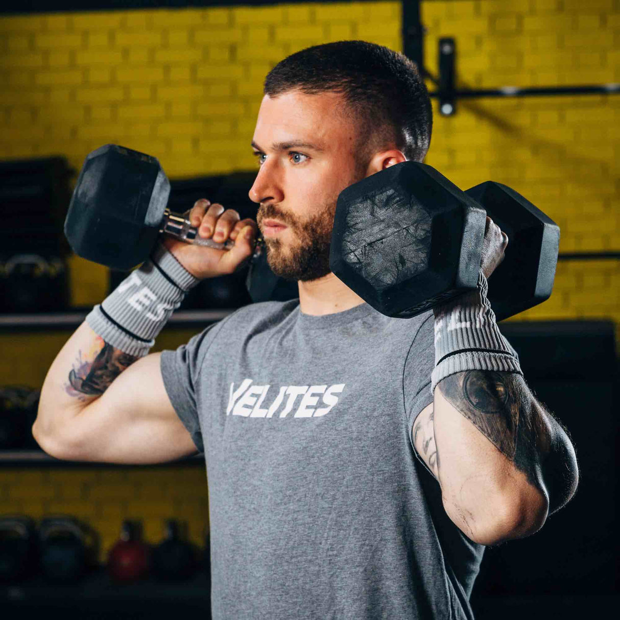 Achetez les bracelets Velites (bandes anti-transpiration) gris sur HighPowered.ch