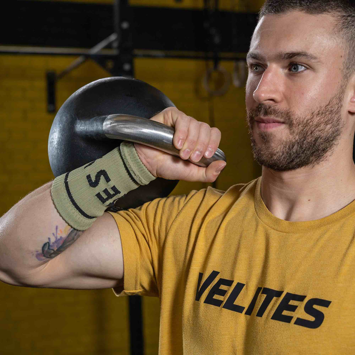 Acheter des bracelets Velites (bandes anti-transpiration) couleur olive sur HighPowered.ch