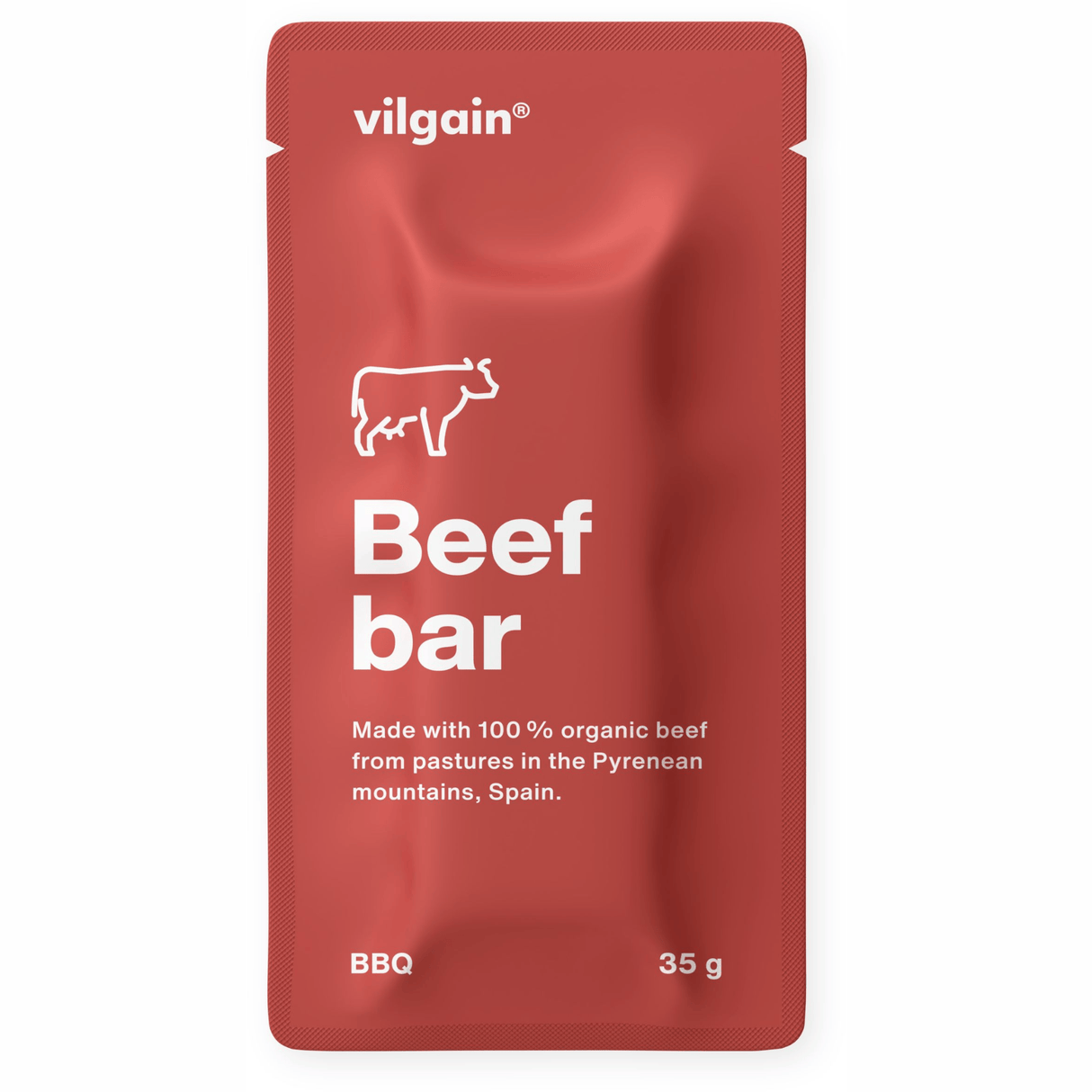 BIO Beef Bar BBQ / 35 g kaufen -  Vilgain Fleischsnacks  - Fitness Onlineshop