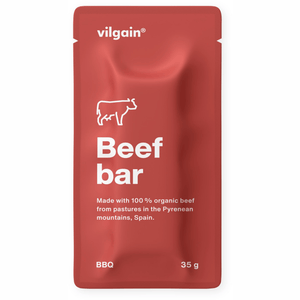BIO Beef Bar BBQ / 35 g kaufen -  Vilgain Fleischsnacks  - Fitness Onlineshop