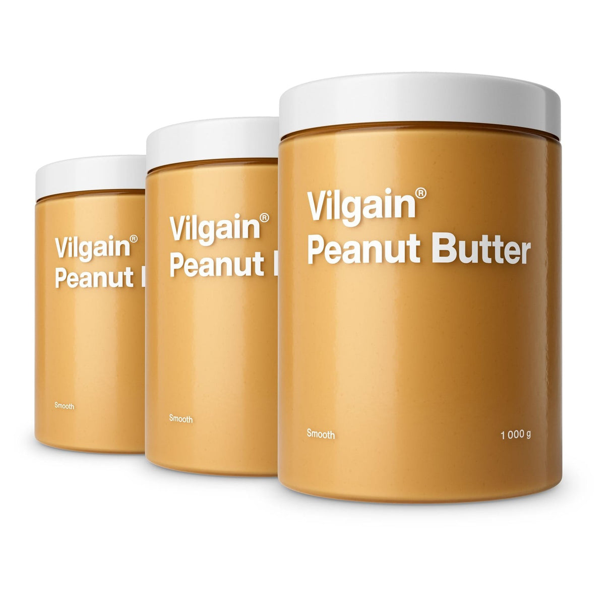 BIO Erdnussbutter Feine Erdnüsse / 3 x 1'000 g kaufen -  Vilgain Nussbutter  - Fitness Onlineshop