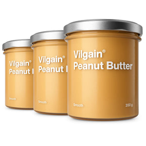 BIO Erdnussbutter Feine Erdnüsse / 3 x 350 g kaufen -  Vilgain Nussbutter  - Fitness Onlineshop