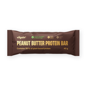 BIO Erdnussbutter-Proteinriegel 40 g kaufen -  Vilgain Proteinriegel  - Fitness Onlineshop