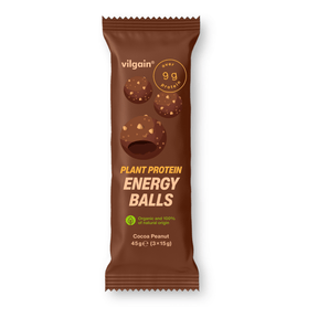 BIO Plant Protein Energy Balls Kakao / 45 g (3 x 15 g) kaufen -  Vilgain Fitness Snacks  - Fitness Onlineshop