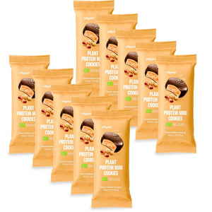 BIO Plant Protein Mini Cookies Erdnüsse mit Salzkaramell / 10 x 50 g kaufen -  Vilgain Protein Cookie  - Fitness Onlineshop