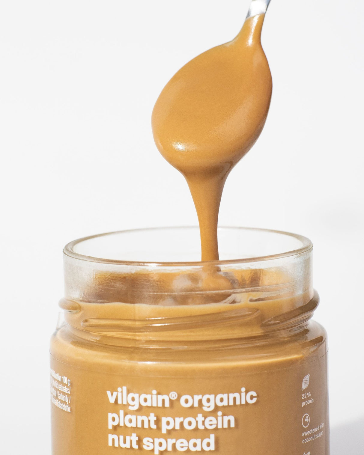 BIO Plant Protein Nut Spread kaufen -  Vilgain Nussbutter  - Fitness Onlineshop