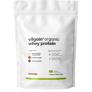 BIO Whey Protein Kakao / 1'000 g kaufen -  Vilgain Whey Proteinpulver  - Fitness Onlineshop