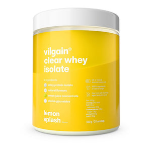 Clear Whey Isolate Lemon Splash / 500 g kaufen -  Vilgain Whey Proteinpulver  - Fitness Onlineshop