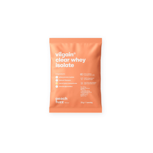 Clear Whey Isolate Peach Fuzz / 25 g kaufen -  Vilgain Whey Proteinpulver  - Fitness Onlineshop