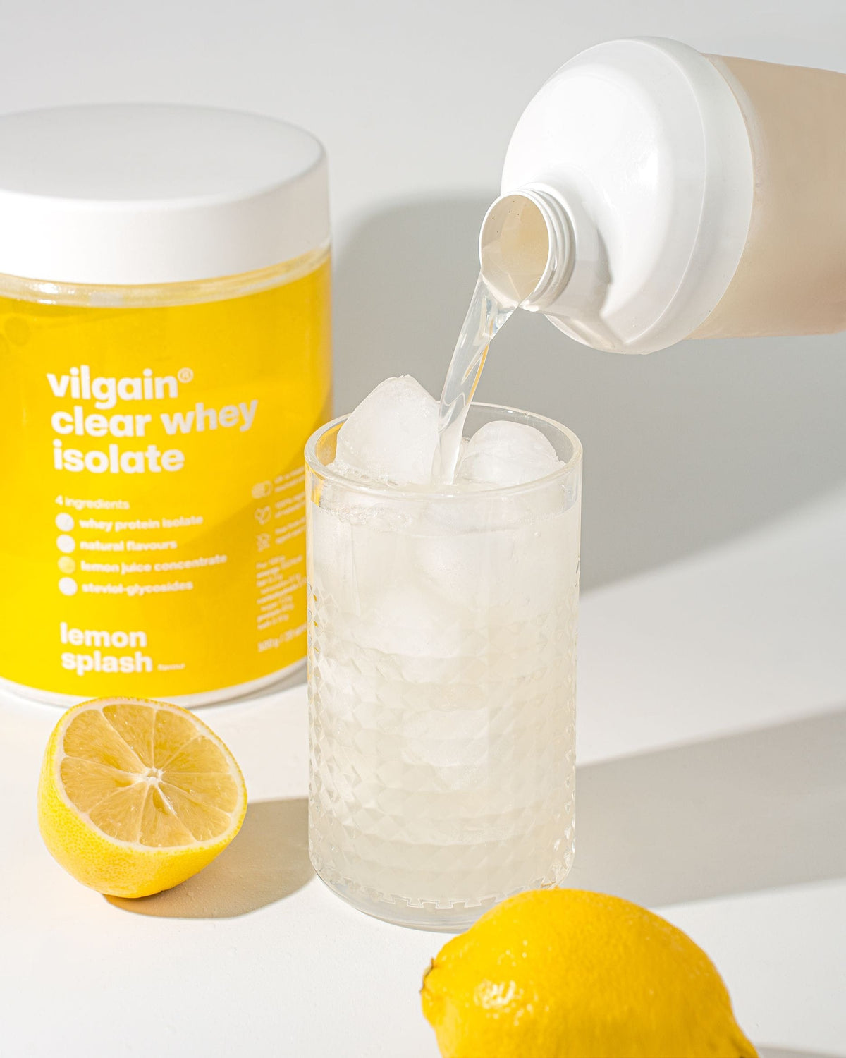 Clear Whey Isolate kaufen -  Vilgain Whey Proteinpulver  - Fitness Onlineshop