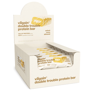Double Trouble Protein Bar Kokosnuss-Mandel-Creme / 12 x 55 g kaufen -  Vilgain Proteinriegel  - Fitness Onlineshop