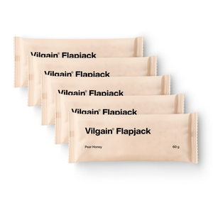 Flapjack Birne/Honig / 5 x 60 g kaufen -  Vilgain Energieriegel  - Fitness Onlineshop