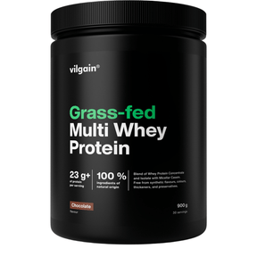 Grass-Fed Multi Whey Protein Schokolade / 900 g kaufen -  Vilgain Whey Proteinpulver  - Fitness Onlineshop