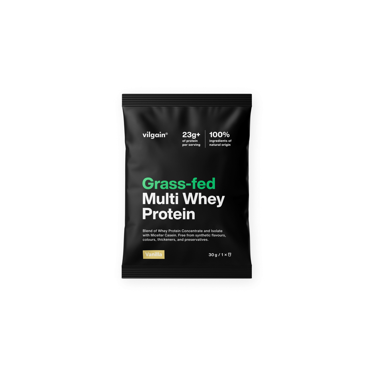 Grass-Fed Multi Whey Protein Vanille / 30 g kaufen -  Vilgain Whey Proteinpulver  - Fitness Onlineshop