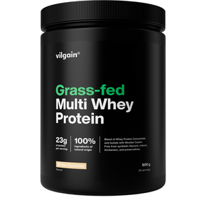 Grass-Fed Multi Whey Protein Weisse Schokolade / 900 g kaufen -  Vilgain Whey Proteinpulver  - Fitness Onlineshop