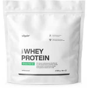 Grass-Fed Whey Protein Ohne Geschmack / 2'000 g kaufen -  Vilgain Whey Proteinpulver  - Fitness Onlineshop