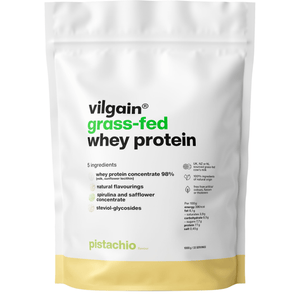 Grass-Fed Whey Protein Pistazien / 1'000 g kaufen -  Vilgain Whey Proteinpulver  - Fitness Onlineshop