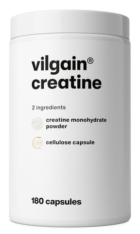 Kreatin Ohne Geschmack / 180 Kapseln kaufen -  Vilgain Kreatin  - Fitness Onlineshop