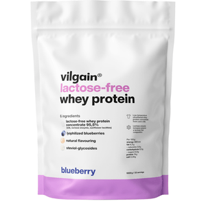 Lactose-Free Whey Protein Heidelbeere / 1'000 g kaufen -  Vilgain Whey Proteinpulver  - Fitness Onlineshop