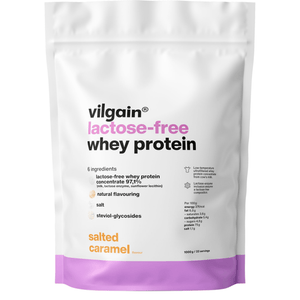 Lactose-Free Whey Protein Salzkaramell / 1'000 g kaufen -  Vilgain Whey Proteinpulver  - Fitness Onlineshop