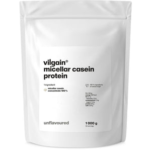 Micellar Casein Protein Ohne Geschmack / 1'000 g kaufen -  Vilgain Casein Proteinpulver  - Fitness Onlineshop