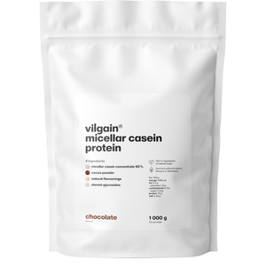 Micellar Casein Protein Schokolade / 1'000 g kaufen -  Vilgain Casein Proteinpulver  - Fitness Onlineshop