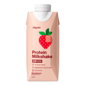 Protein Milkshake Erdbeere / 330 ml kaufen -  Vilgain Fertige Proteinshakes  - Fitness Onlineshop