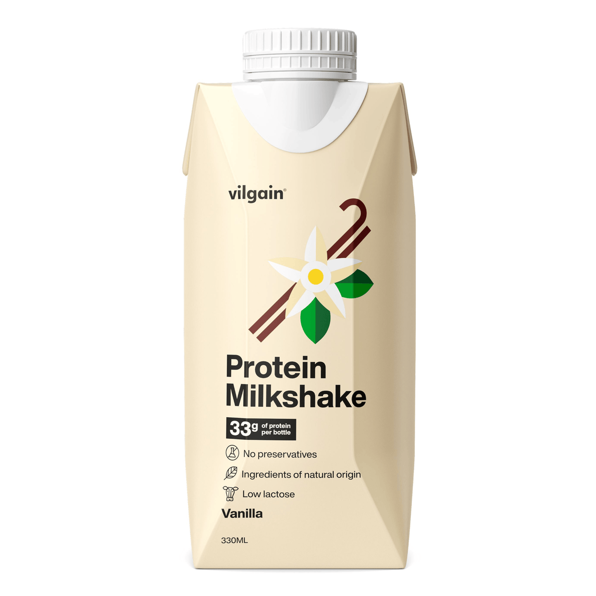 Protein Milkshake Vanille / 330 ml kaufen -  Vilgain Fertige Proteinshakes  - Fitness Onlineshop