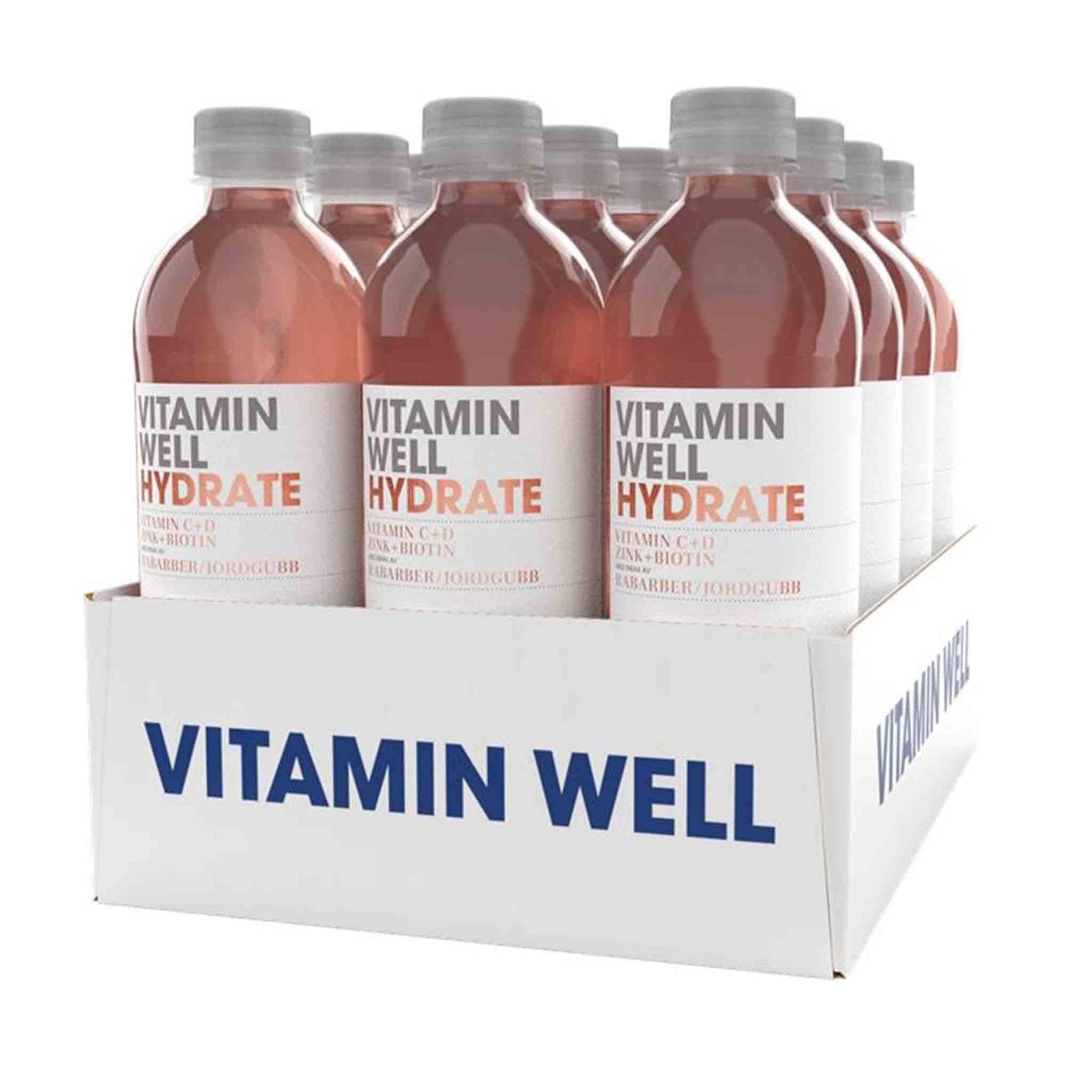 Vitamin Well Vitamin Well Hydrate & Recover 12 x 500 ml Rhubarb & Strawberry kaufen bei HighPowered.ch