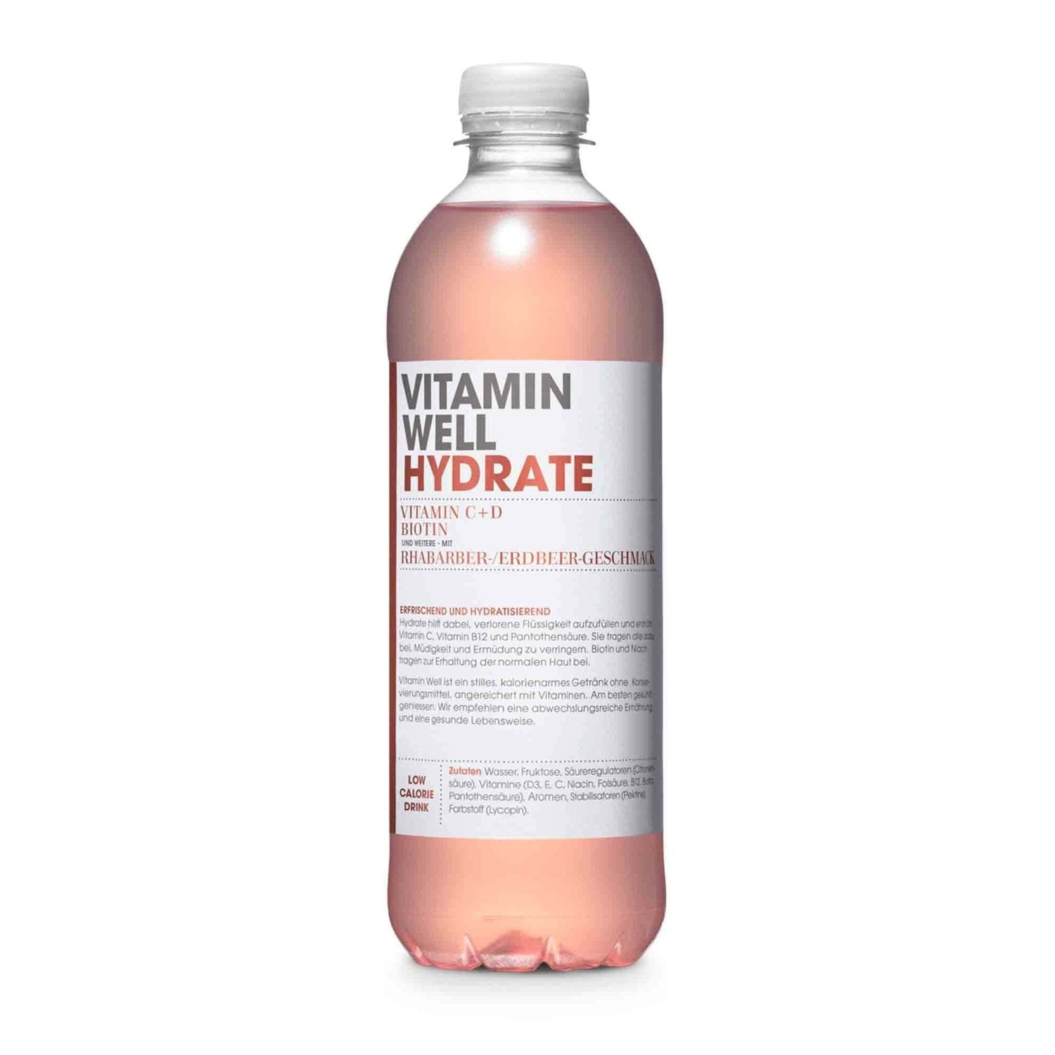 Vitamin Well Vitamin Well Hydrate & Recover 500 ml Rhubarb & Strawberry kaufen bei HighPowered.ch