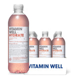 Vitamin Well Vitamindrink 12 x 500 ml / Hydrate (Rhabarber-Erdbeere) kaufen -  Vitamin Well Hydrationsgetränk  - Fitness Onlineshop