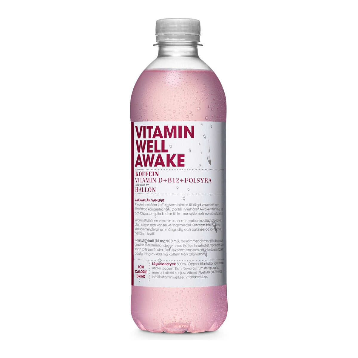 Vitamin Well Vitamindrink 500 ml / Awake (Himbeere) kaufen -  Vitamin Well Hydrationsgetränk  - Fitness Onlineshop