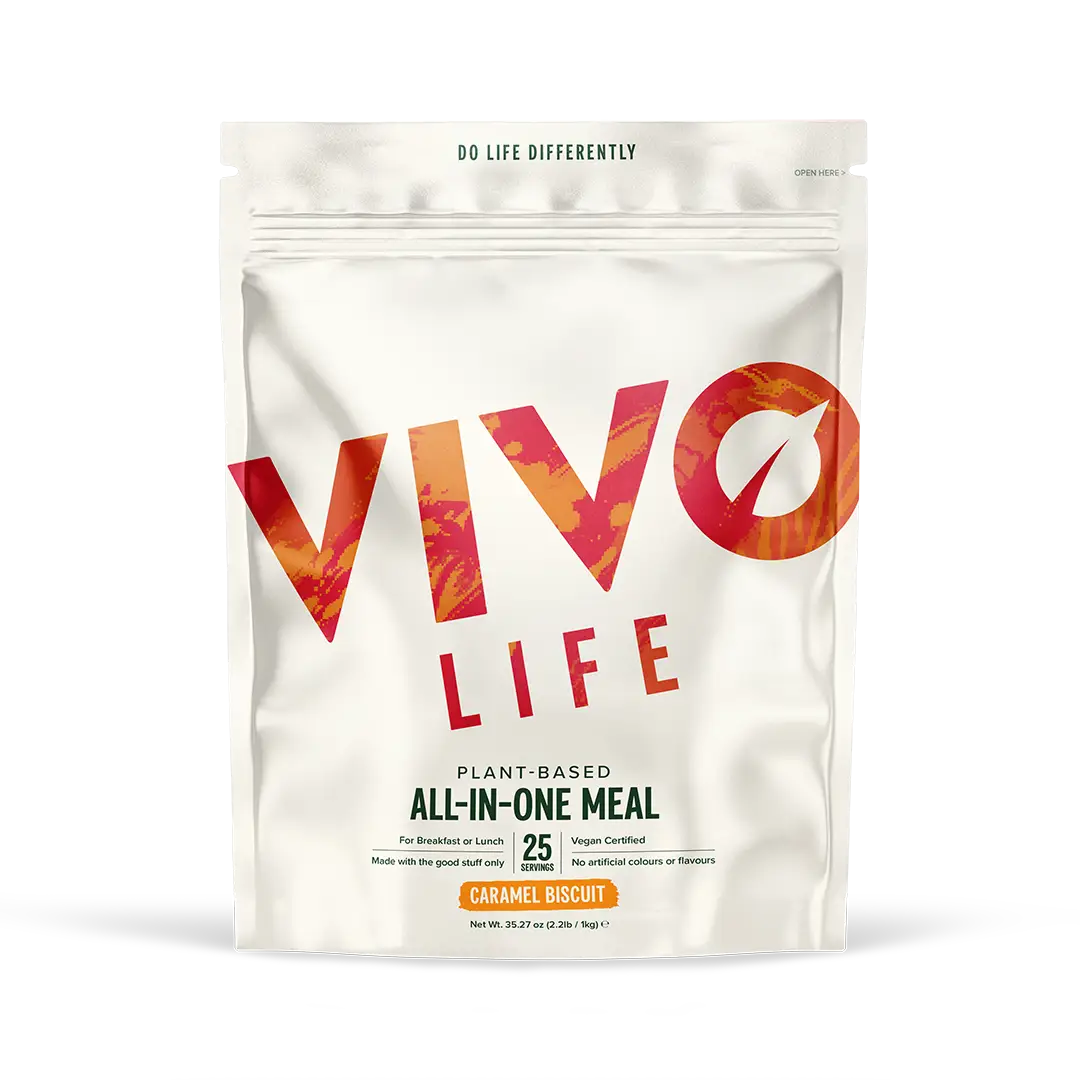 All-in-One Meal Caramel Biscuit / 1 kg kaufen -  Vivo Life All-In-One  - Fitness Onlineshop