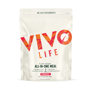 All-in-One Meal Strawberry / 1 kg kaufen -  Vivo Life All-In-One  - Fitness Onlineshop