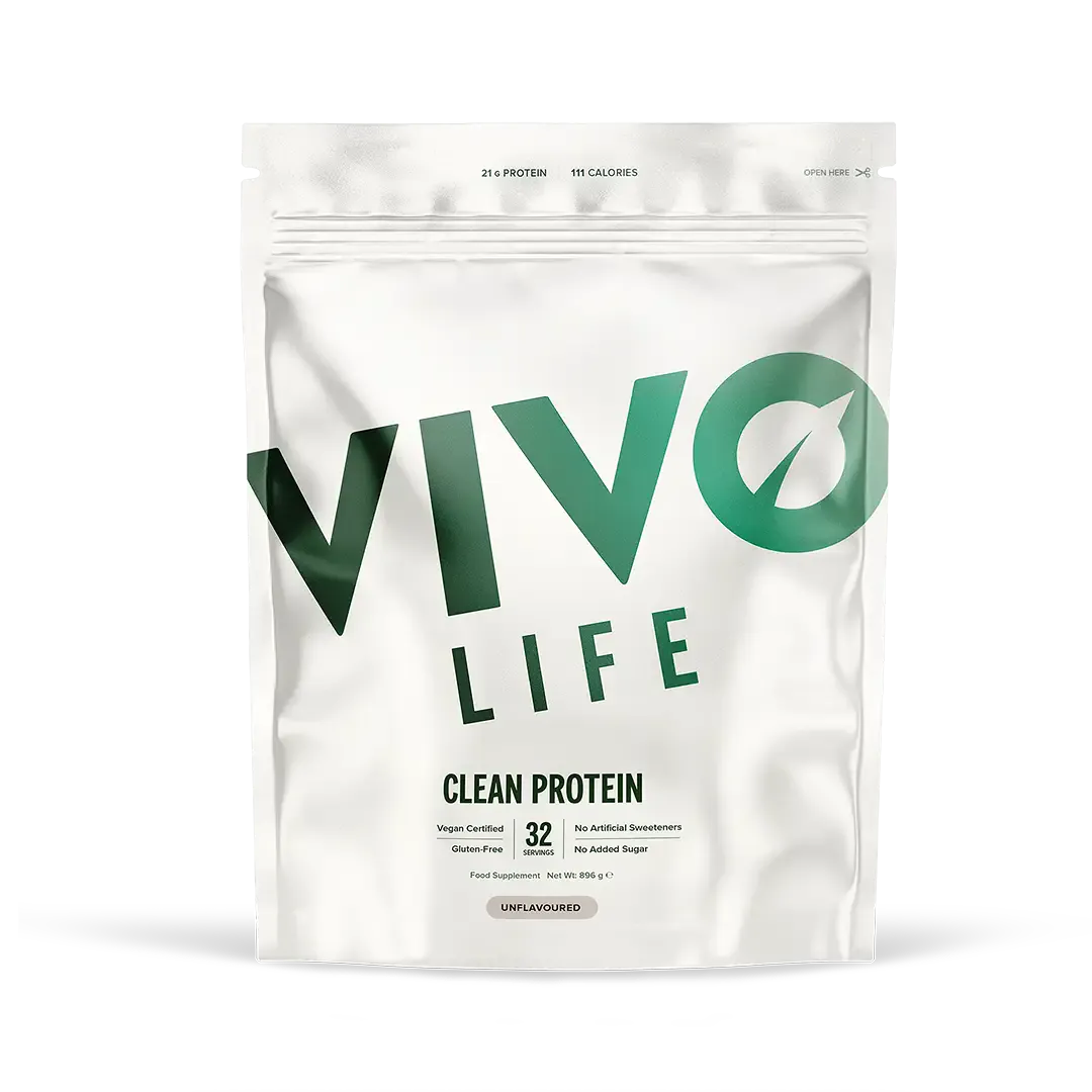 Clean Protein Unflavoured / 32 Portionen kaufen -  Vivo Life Vegane Proteinpulver  - Fitness Onlineshop