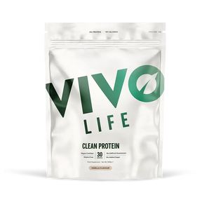 Clean Protein Vanilla / 30 Portionen kaufen -  Vivo Life Vegane Proteinpulver  - Fitness Onlineshop