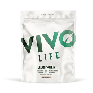 Clean Protein Vanilla / 30 Portionen kaufen -  Vivo Life Vegane Proteinpulver  - Fitness Onlineshop