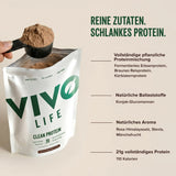 Clean Protein kaufen -  Vivo Life Vegane Proteinpulver  - Fitness Onlineshop