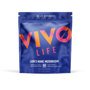 Lion's Mane Pulver (8:1 Extrakt) 60 g kaufen -  Vivo Life Pilz-Supplements  - Fitness Onlineshop