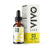 Liquid Vitamin D3 & K2 50 ml kaufen -  Vivo Life Vitamine  - Fitness Onlineshop