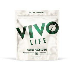 Marine Magnesium Pulver 60 g kaufen -  Vivo Life Magnesium (Mineralstoff)  - Fitness Onlineshop